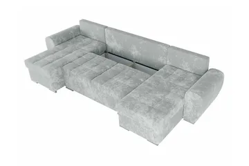 Listowel 4-seters Hjørnesovesofa - Beige - Møbler - Sofaer - Sovesofaer - Sovesofa divan