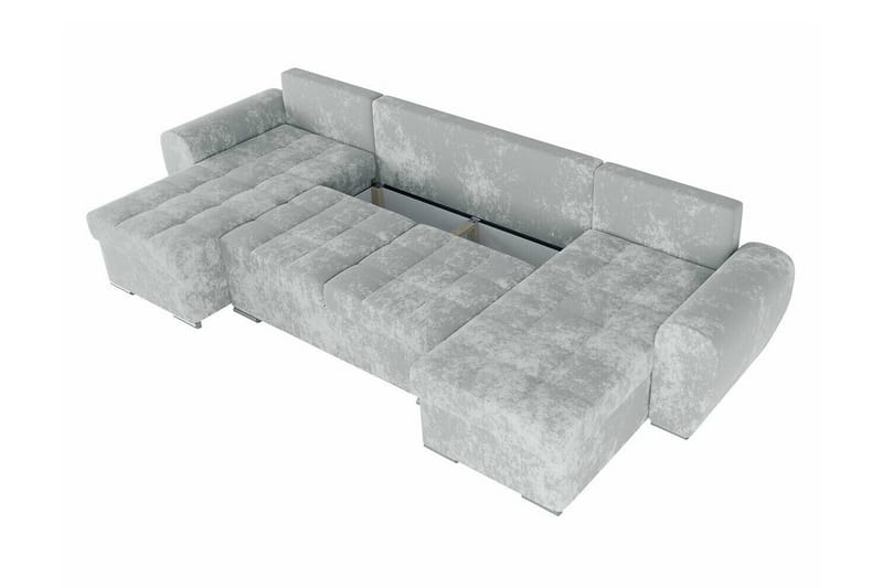 Listowel 4-seters Hjørnesovesofa - Beige - Møbler - Sofaer - Sovesofaer - Sovesofa divan