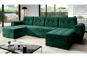 Listowel 4-seters Hjørnesovesofa - Møbler - Sofaer - Sovesofaer - Hjørnesovesofa