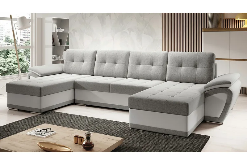 Listowel 4-seters Hjørnesovesofa - Møbler - Sofaer - Sovesofaer - Hjørnesovesofa