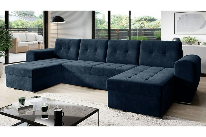 Listowel 4-seters Hjørnesovesofa - Møbler - Sofaer - Sovesofaer - Hjørnesovesofa