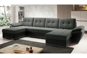 Listowel 4-seters Hjørnesovesofa - Møbler - Sofaer - Sovesofaer - Hjørnesovesofa