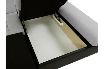 Lomux 3-sits Hörnbäddsoffa beige - Møbler - Sofaer - Sovesofaer - Sovesofa divan