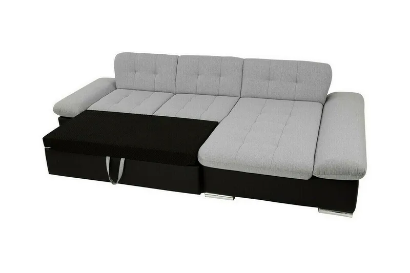 Lomux 3-sits Hörnbäddsoffa Dark green - Møbler - Sofaer - Sovesofaer - Sovesofa divan