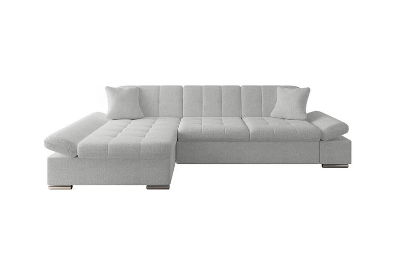 Lomux 3-sits Hörnbäddsoffa White