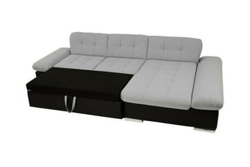 Lomux 3-sits Hörnbäddsoffa White - Møbler - Sofaer - Sovesofaer - Hjørnesovesofa