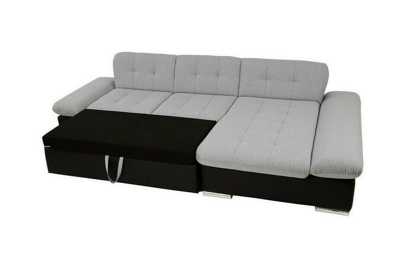 Lomux 3-sits Hörnbäddsoffa White - Møbler - Sofaer - Sovesofaer - Hjørnesovesofa