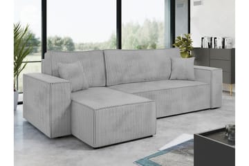Magston 3-seters Hjørnesovesofa - Lysegrå - Møbler - Sofaer - Sovesofaer - Hjørnesovesofa