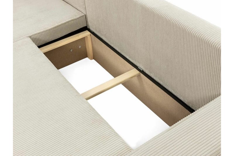 Magston 3-seters Hjørnesovesofa - Rosa - Møbler - Sofaer - Sovesofaer - Hjørnesovesofa