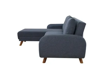 Malkiat Hjørnesovesofa - Mørkeblå - Møbler - Sofaer - Sovesofaer - Hjørnesovesofa