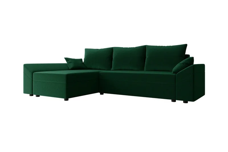 Midfeld 3-sits Hörnbäddsoffa Dark green