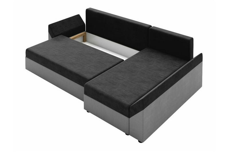 Midfeld 3-sits Hörnbäddsoffa Grey - Møbler - Sofaer - Sovesofaer - Hjørnesovesofa