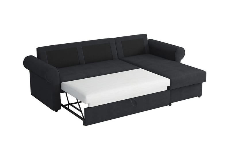 Midfeld 3-sits Hörnbäddsoffa Mustard yellow - Møbler - Sofaer - Sovesofaer - Sovesofa divan