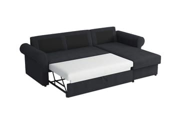 Midfeld 3-sits Hörnbäddsoffa NO_BRAND Dark blue - Møbler - Sofaer - Sovesofaer - Sovesofa divan