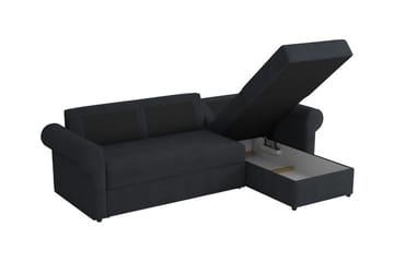 Midfeld 3-sits Hörnbäddsoffa NO_BRAND Dark Turquoise - Møbler - Sofaer - Sovesofaer - Sovesofa divan