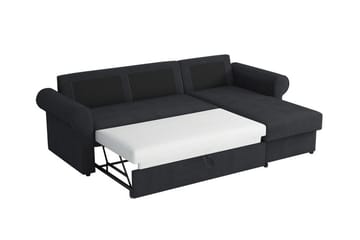 Midfeld 3-sits Hörnbäddsoffa NO_BRAND Dark Turquoise - Møbler - Sofaer - Sovesofaer - Sovesofa divan