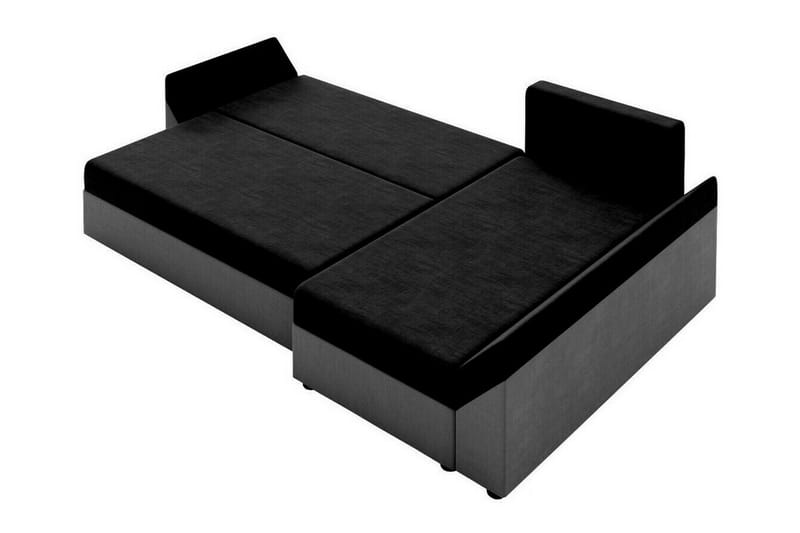 Midfeld 3-sits Hörnbäddsoffa NO_BRAND Dark yellow - Møbler - Sofaer - Sovesofaer - Hjørnesovesofa