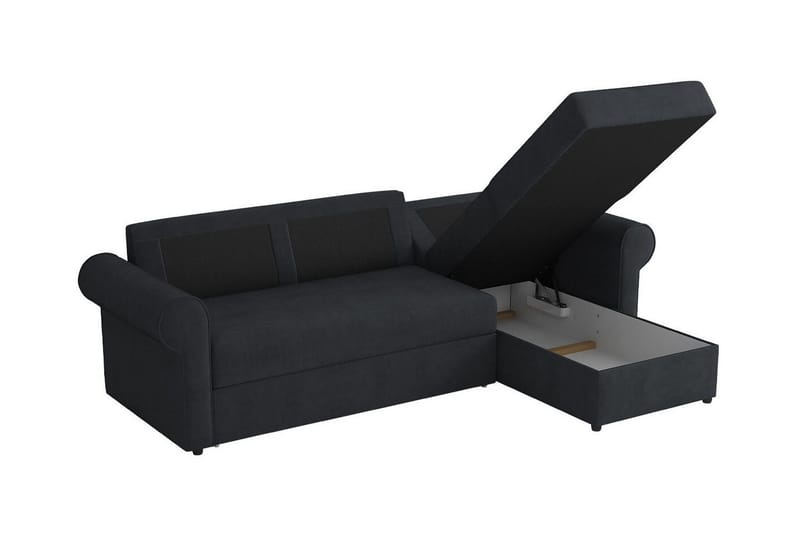 Midfeld 3-sits Hörnbäddsoffa NO_BRAND Mustard yellow - Møbler - Sofaer - Sovesofaer - Sovesofa divan