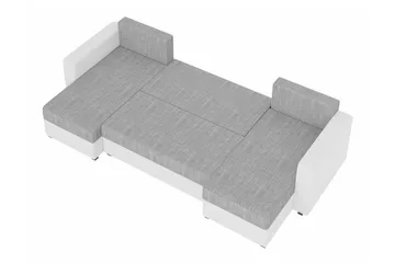 Midfeld 4-sits Hörnbäddsoffa NO_BRAND Black - Møbler - Sofaer - Sovesofaer - Sovesofa divan