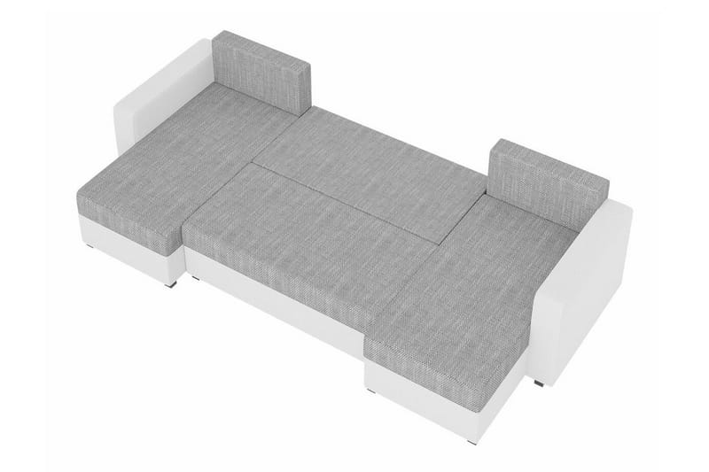 Midfeld 4-sits Hörnbäddsoffa NO_BRAND Black - Møbler - Sofaer - Sovesofaer - Sovesofa divan