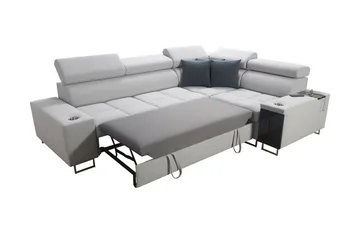 Morenia 3-seters Hjørnesovesofa Venstre - Brun - Møbler - Sofaer - Sovesofaer - Hjørnesovesofa