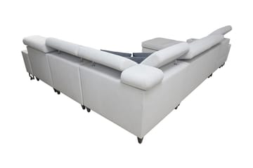 Morenia 4-seters Hjørnesovesofa Høyre - Svart - Møbler - Sofaer - Sovesofaer - Hjørnesovesofa