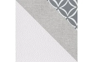 Mumtaz U-Sovesofa Divan Venstre - Hvit/Lysegrå - Møbler - Sofaer - Sovesofaer - Sovesofa divan