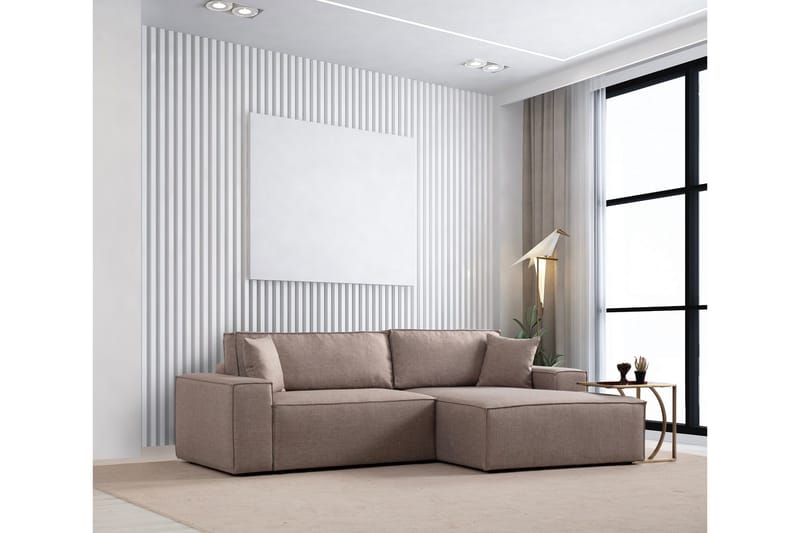 Munehiro Hjørnesovesofa, Brun