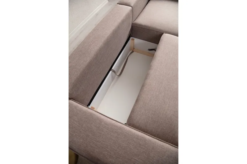 Munehiro Hjørnesovesofa - Brun - Møbler - Sofaer - Sovesofaer - Hjørnesovesofa