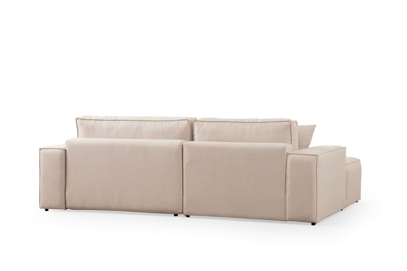 Munehiro Hjørnesovesofa - Ecru - Møbler - Sofaer - Sovesofaer - Hjørnesovesofa