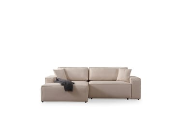 Munehiro Hjørnesovesofa - Ecru - Møbler - Sofaer - Sovesofaer - Hjørnesovesofa