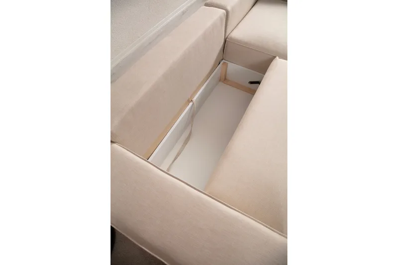 Munehiro Hjørnesovesofa - Ecru - Møbler - Sofaer - Sovesofaer - Hjørnesovesofa