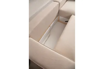 Munehiro Hjørnesovesofa - Ecru - Møbler - Sofaer - Sovesofaer - Hjørnesovesofa