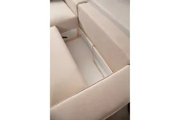 Munehiro Hjørnesovesofa - Ecru - Møbler - Sofaer - Sovesofaer - Hjørnesovesofa