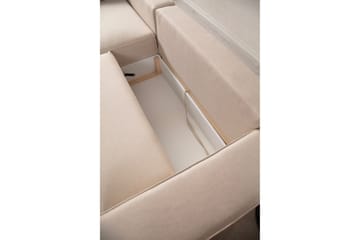 Munehiro Hjørnesovesofa - Ecru - Møbler - Sofaer - Sovesofaer - Hjørnesovesofa
