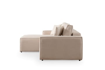 Munehiro Hjørnesovesofa - Ecru - Møbler - Sofaer - Sovesofaer - Hjørnesovesofa
