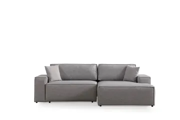 Munehiro Hjørnesovesofa - Lysegrå - Møbler - Sofaer - Sovesofaer - Hjørnesovesofa