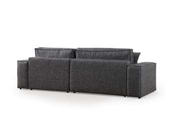 Munehiro Hjørnesovesofa - Mørkegrå - Møbler - Sofaer - Sovesofaer - Hjørnesovesofa
