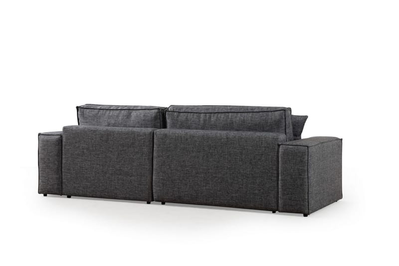 Munehiro Hjørnesovesofa - Mørkegrå - Møbler - Sofaer - Sovesofaer - Hjørnesovesofa