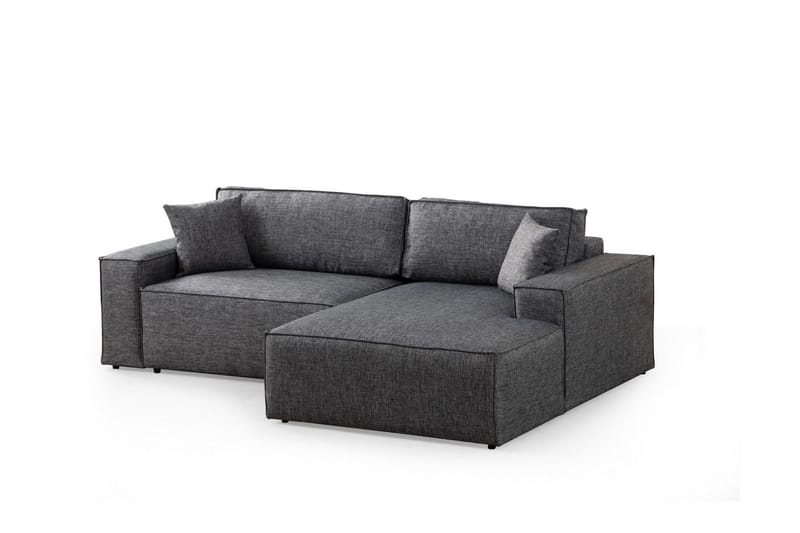 Munehiro Hjørnesovesofa - Mørkegrå - Møbler - Sofaer - Sovesofaer - Hjørnesovesofa