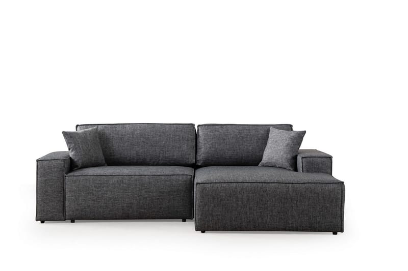 Munehiro Hjørnesovesofa - Mørkegrå - Møbler - Sofaer - Sovesofaer - Hjørnesovesofa