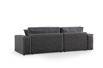 Munehiro Hjørnesovesofa - Mørkegrå - Møbler - Sofaer - Sovesofaer - Hjørnesovesofa