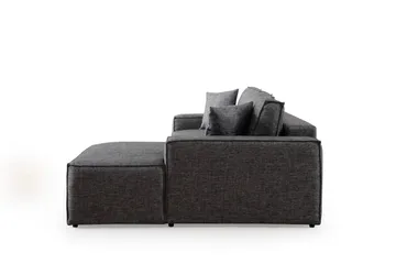 Munehiro Hjørnesovesofa - Mørkegrå - Møbler - Sofaer - Sovesofaer - Hjørnesovesofa