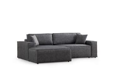 Munehiro Hjørnesovesofa - Mørkegrå - Møbler - Sofaer - Sovesofaer - Hjørnesovesofa