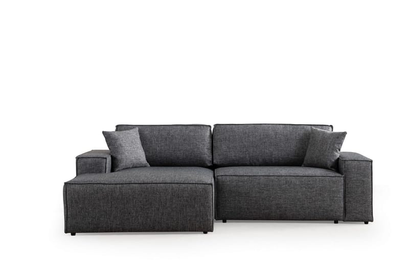 Munehiro Hjørnesovesofa - Mørkegrå - Møbler - Sofaer - Sovesofaer - Hjørnesovesofa
