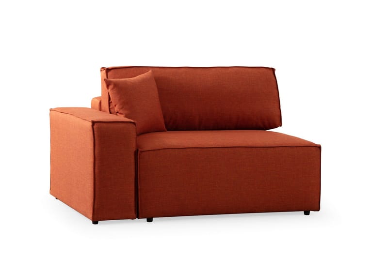 Munehiro Hjørnesovesofa - Oransje - Møbler - Sofaer - Sovesofaer - Hjørnesovesofa