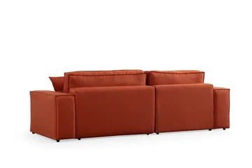 Munehiro Hjørnesovesofa - Oransje - Møbler - Sofaer - Sovesofaer - Hjørnesovesofa