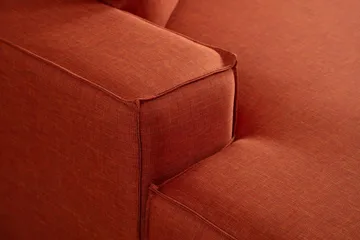Munehiro Hjørnesovesofa - Oransje - Møbler - Sofaer - Sovesofaer - Hjørnesovesofa