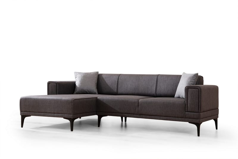 Naoko Sovesofa med divan, Mørkegrå