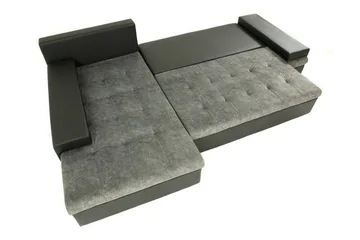 Naoma 3-sits Hörnbäddsoffa Dark blue - Møbler - Sofaer - Sovesofaer - Sovesofa divan